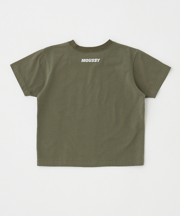 ホンダ MOUSSY HONDA RHINESTONE Tシャツ カーキ