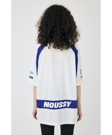 ホンダ MOUSSY HONDA RACING ゲームシャツ ホワイト