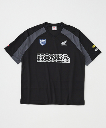 ホンダ MOUSSY HONDA RACING ゲームシャツ ブラック