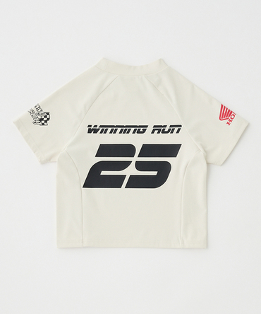 ホンダ MOUSSY HONDA RACING TINY Tシャツ ホワイト