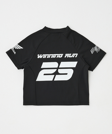 ホンダ MOUSSY HONDA RACING TINY Tシャツ ブラック