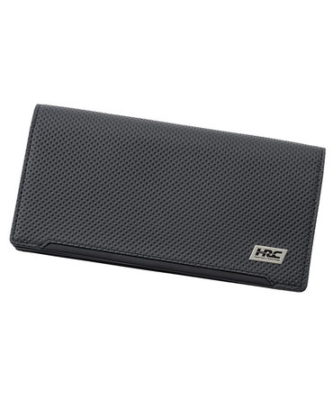 HRC Honda RACING x ノイインテレッセ LF 長財布(小銭入れ付き通しマチ束入) ブラックxブラック