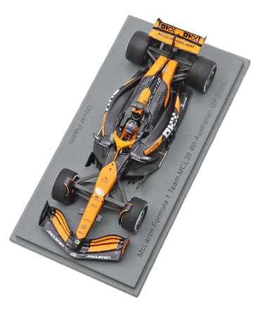 スパーク 1/43スケール マクラーレン F1 チーム MCL38 オスカー・ピアストリ 2024年 オーストラリアGP