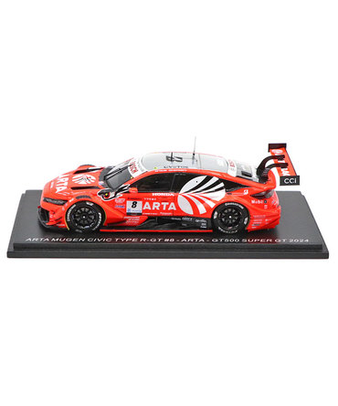 スパーク 1/43スケール ARTA MUGEN CIVIC TYPE R-GT No.8 ARTA GT500 スーパーGT 2024年 野尻智紀 / 松下信治