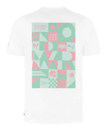 ウィリアムズ レーシング チーム ビーチ Tシャツ 2025