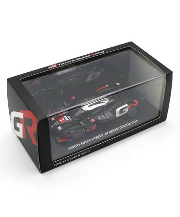 TGR別注 1/43スケール TOYOTA GAZOO Racing GR010 ハイブリッド 7号車 ロペス/小林可夢偉/デフリース 2024年 WEC カタール 1812km /TGR_WEC
