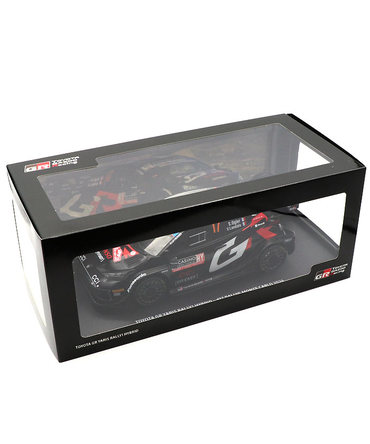 TGR別注 1/18スケール トヨタ GR ヤリス ラリー1 ハイブリッド TOYOTA GAZOO Racing WRT 17号車 セバスチャン・オジエ / ヴァンサン・ロンデ 2024年 WRC モンテカルロ ラリー  /TGR_WRC