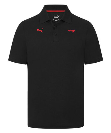 PUMA FORMULA 1 ロゴ ポロシャツ ブラック 2025