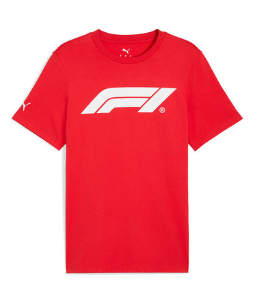 PUMA FORMULA 1 ロゴ Tシャツ レッド 2025