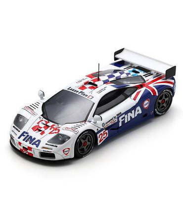 スパーク 1/43スケール マクラーレン F1 GTR No.25 シルバーストーン BPR 1996年 J. Laffite – M. Duez 