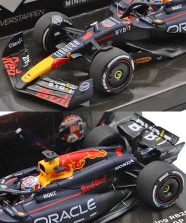 フェルスタッペン別注 ミニチャンプス 1/43スケール オラクル レッドブル レーシング ホンダ RB20 マックス・フェルスタッペン 2024年 スペインGP 優勝 /ARB/24f1m