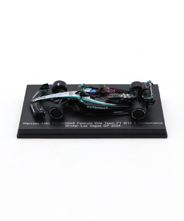 スパーク 1/64スケール メルセデス AMG ペトロナス F1 W15 E パフォーマンス ジョージ・ラッセル 2024年 ラスベガスGP 優勝 /spk