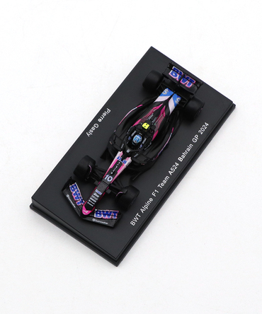 スパーク 1/64スケール BWT アルピーヌ F1 チーム A524 ピエール・ガスリー 2024年 バーレーンGP /spk