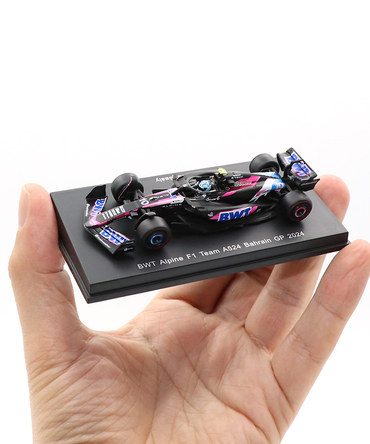 スパーク 1/64スケール BWT アルピーヌ F1 チーム A524 ピエール・ガスリー 2024年 バーレーンGP /spk