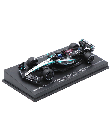 スパーク 1/64スケール メルセデス AMG ペトロナス F1 W15 E パフォーマンス ジョージ・ラッセル 2024年 ラスベガスGP 優勝 /spk