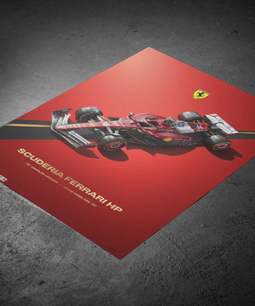 フェラーリ SF-25 – スクーデリア フェラーリ HP F1™ Team ポスター
