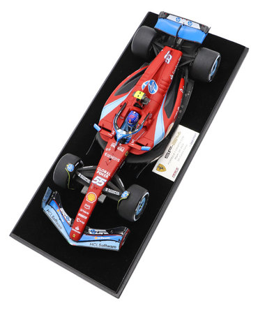 ルックスマート 1/18スケール フェラーリ SF-24 カルロス・サインツ 2024年 マイアミGP /24f1m