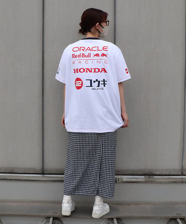 【8月上旬入荷予約受付中】角田裕毅 x オラクル レッドブル レーシング 日本限定 Tシャツ (2025年日本GP仕様)  /FN-W/ARB/JPL
