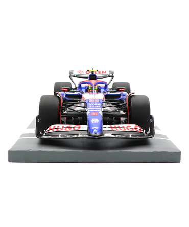 ミニチャンプス 1/18スケール VISA CASH APP RB F1 ホンダ VCARB 01 角田裕毅 2024年 /24f1m