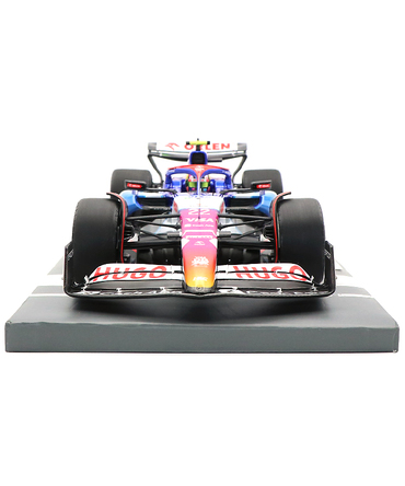 ミニチャンプス 1/18スケール VISA CASH APP RB F1 ホンダ VCARB 01 角田裕毅 2024年 マイアミGP /24f1m