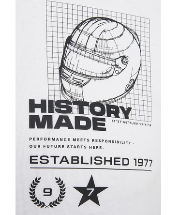 ウィリアムズ レーシング チーム HISTORY MADE Tシャツ ホワイト
