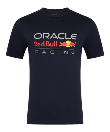 オラクル レッドブル レーシング  ラージロゴ Tシャツ ネイビー /FN-W/ARB