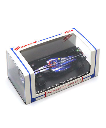 スパーク 1/64スケール VICA CASH APP RB F1チーム VCARB01 角田裕毅 2024年 日本GP /spk