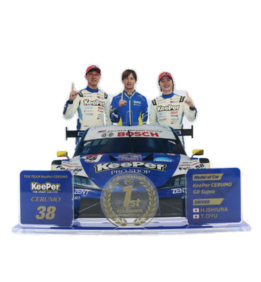 【8月下旬入荷予約受付中】TGR チーム キーパー セルモ チーム 優勝記念 アクリルボード セット