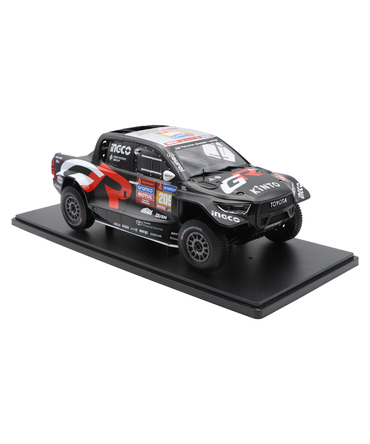 TOYOTA GAZOO Racing 別注 1/18スケール トヨタ DKR ハイラックス EVO T1U 209号車 2024年 ダカールラリー/TGR_WRC/msl