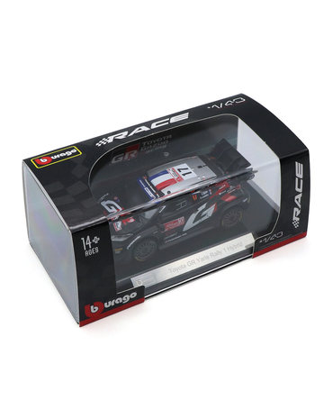 ブラゴ 1/43スケール トヨタ GR ヤリス ラリー1 ハイブリッド TOYOTA GAZOO Racing WRT 17号車 2024年 WRC ポルトガル ラリー /TGR_WRC