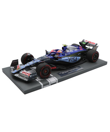 ミニチャンプス 1/18スケール Visa Cash App RB VCARB01 角田裕毅 2024年 シンガポールGP