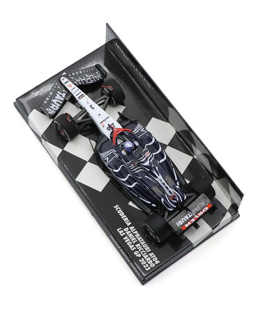 ミニチャンプス 1/43スケール スクーデリア アルファタウリ AT04 ダニエル・リカルド 2023年 ラスベガスGP