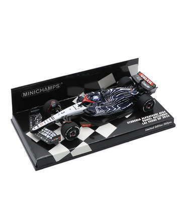 ミニチャンプス 1/43スケール スクーデリア アルファタウリ AT04 ダニエル・リカルド 2023年 ラスベガスGP