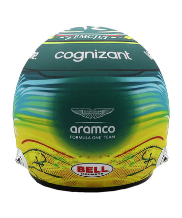 BELL 1/2スケール フェルナンド・アロンソ 2025年 サウジアラビアGP アストンマーチン ヘルメット