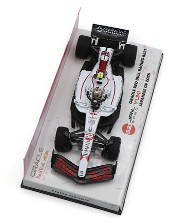 ミニチャンプス x 京商 別注 1/43スケール オラクル レッドブル レーシング ホンダ RB21 角田裕毅 2025年 日本GP /25f1/25jp