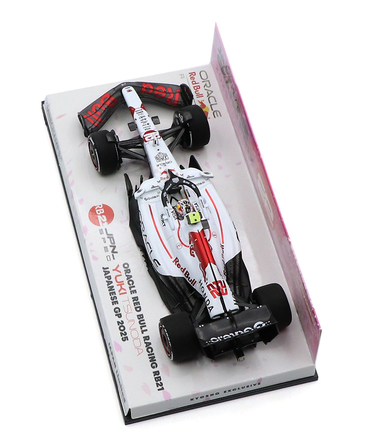 ミニチャンプス x 京商 別注 1/43スケール オラクル レッドブル レーシング ホンダ RB21 角田裕毅 2025年 日本GP /25f1/25jp