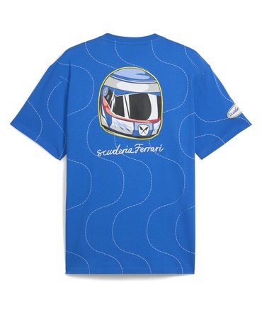 【購入数制限有/おひとり様1個まで】PUMA スクーデリア フェラーリ SF モンツァ Tシャツ ブルー /TM-W