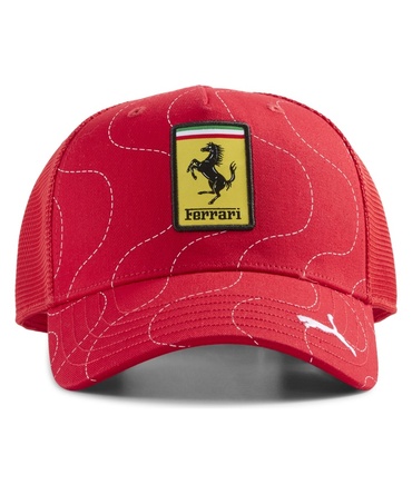 【購入数制限有/おひとり様1個まで】PUMA スクーデリア フェラーリ SF モンツァ トラッカーキャップ レッド /TM-W