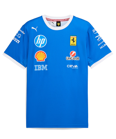 【購入数制限有/おひとり様1個まで】PUMA スクーデリア フェラーリ SF チーム モンツァ Tシャツ ブルー /TM-W