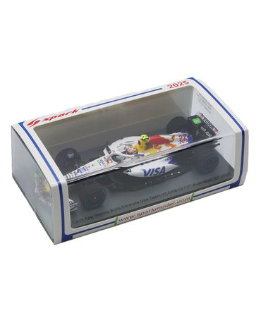 スパーク 1/43スケール VISA CASH APP RB F1 ホンダ VCARB 02 角田裕毅 2025年 オーストラリアGP /25f1m/25jp