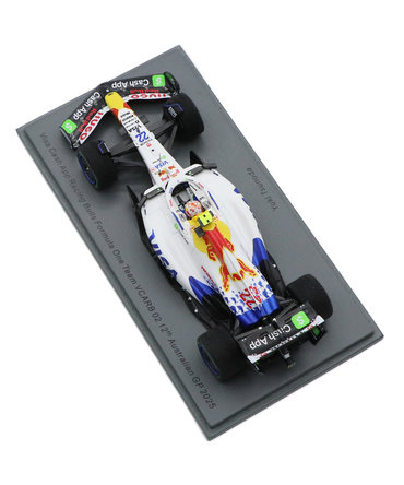 スパーク 1/43スケール VISA CASH APP RB F1 ホンダ VCARB 02 角田裕毅 2025年 オーストラリアGP /25f1m/25jp