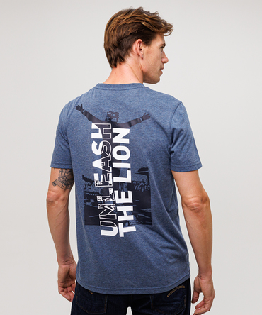 マックス・フェルスタッペン Unleash The Lion Tシャツ ブルー
