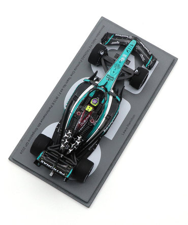スパーク 1/43スケール メルセデスAMG ペトロナス F1 W15 Eパフォーマンス ルイス・ハミルトン 2024年 シンガポールGP 6位 /24f1m