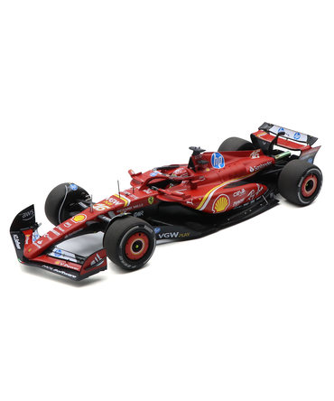 BBR x ミニチャンプス 1/18スケール フェラーリ SF24 シャルル・ルクレール 2024年 モナコGP 優勝