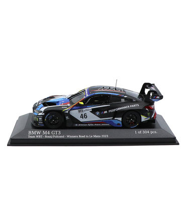 ミニチャンプス 1/43スケール BMW M4 GT3 TEAM WRT NO.46 バレンティーノ・ロッシ 2023年 ロード to ル･マン ウィナー