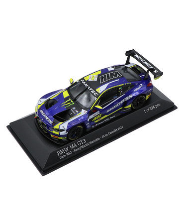 ミニチャンプス 1/43スケール BMW M4 GT3 TEAM WRT NO.46 バレンティーノ・ロッシ 2024年 ポール･リカール 4時間 