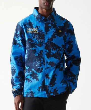 オラクル レッドブル レーシング NewEra オーバーサイズ コーチジャケット ブルー /FN-W/ARB