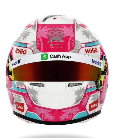 BELL 1/2スケール リアム・ローソン 2025年 マイアミGP VISA CASH APP RB F1 チーム ヘルメット