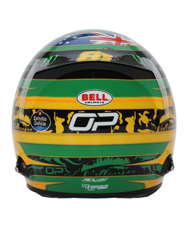 BELL 1/2スケール オスカー・ピアストリ 2025年 オーストラリアGP マクラーレン ヘルメット
