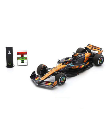 スパーク 1/43スケール マクラーレン F1 チーム MCL39 オスカー・ピアストリ 2025年 中国GP 優勝 ピットボード付き/25f1m